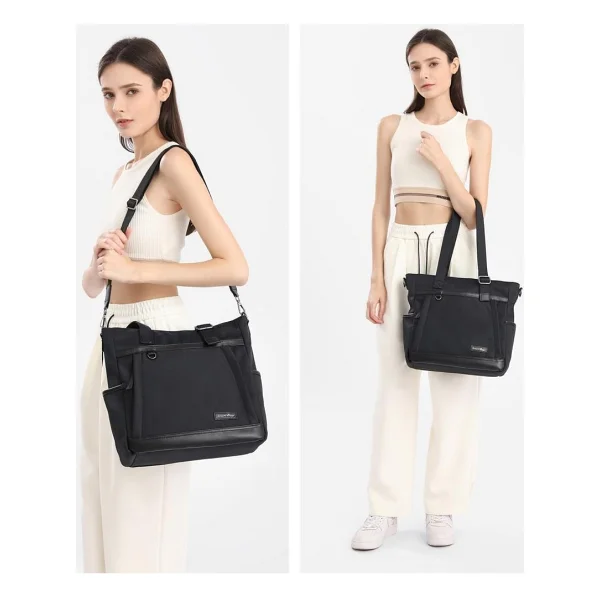 Smart Bags Twill Dimi Kumaş Kadın Omuz Çantası 3331 - Görsel 5