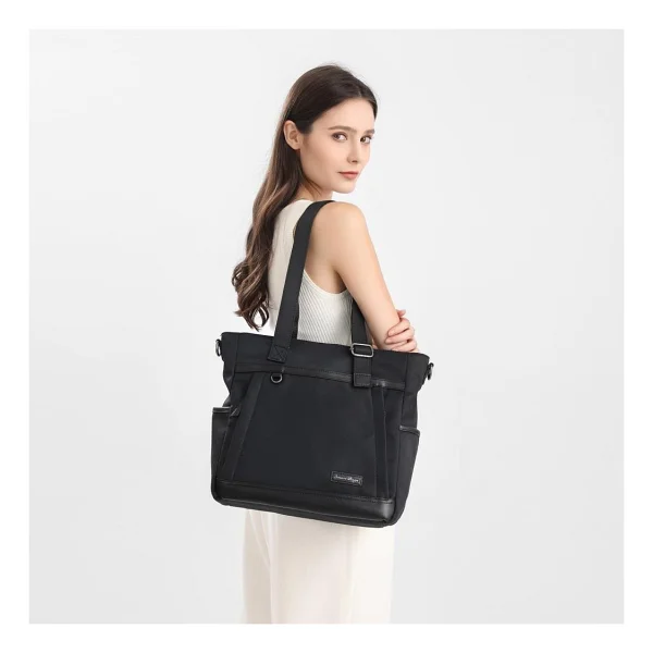 Smart Bags Twill Dimi Kumaş Kadın Omuz Çantası 3331 - Görsel 8