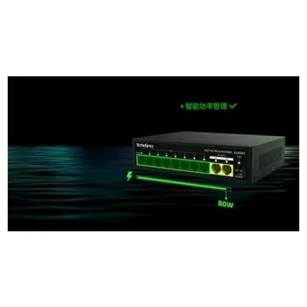 Tenda S110gpc 10 Port 10/100/1000 Mbps Gigabit Poe Switch - Görsel 5