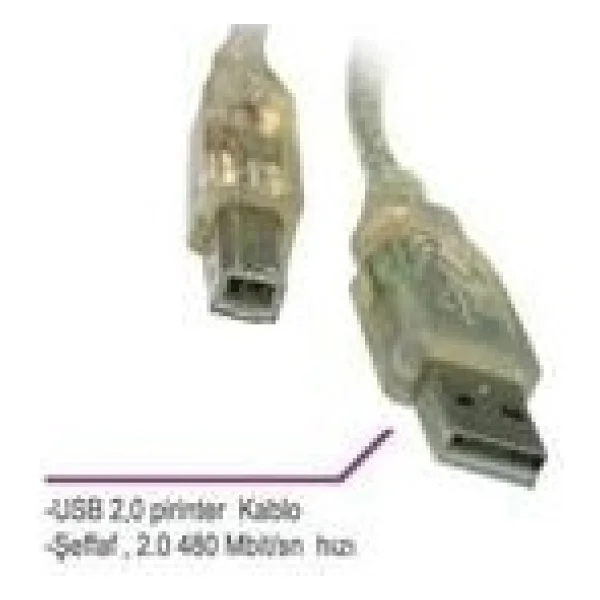 S-Link Sl-U2015 1.5 M USB 2.0 Yazıcı Kablosu - Görsel 8