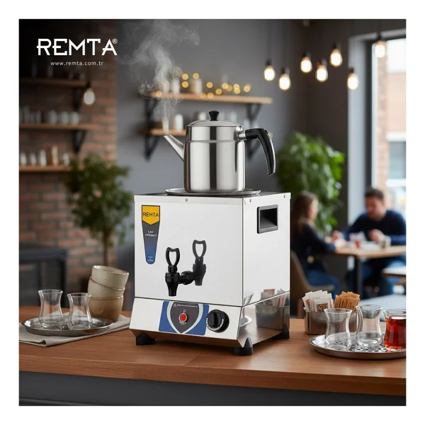 Remta Tt01 Tek Demlikli 8 Lt Elektrikli Çay Kazanı - Görsel 3