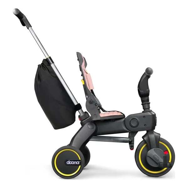 Doona Liki Trike Tek Parça Katlanır 3 Tekerlekli Bebek Bisikleti S3 - Pembe - Görsel 4