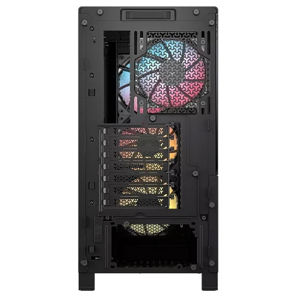 Corsair Frame 4000d Lcd Rs Cc-9011326-Ww Argb Fanlı Siyah E-Atx Oyuncu Kasası - Görsel 5