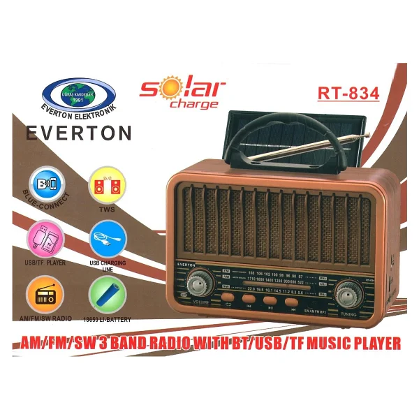 Everton Rt-834 Nostaljik Radyo - Görsel 3
