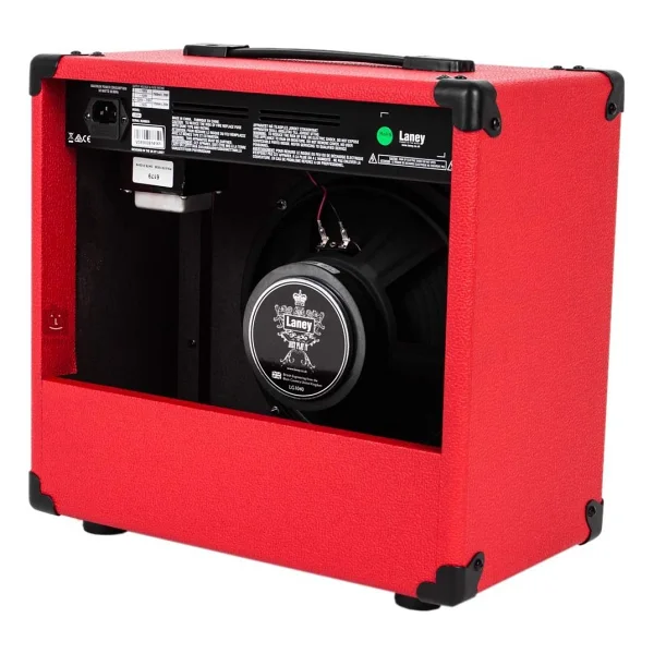Laney Lx35r-Red Elektro Gitar Amfisi (Kırmızı) 35w Güç Reverb Efekti Retro Kırmızı Kaplama - Görsel 3