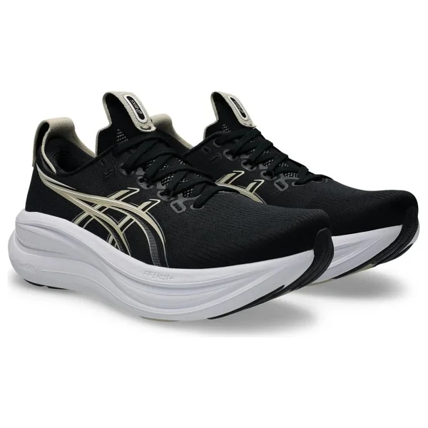 Asics Gel-Nimbus 28 1011c127-002 Siyah-Beyaz Erkek Koşu Ayakkabısı - Görsel 10