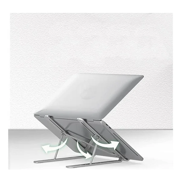 Aydemirtech Sert Plastik Ayarlı Tablet Laptop MacBook Uyumlu Notebook Yükseltici Tutucu Stand - Görsel 5