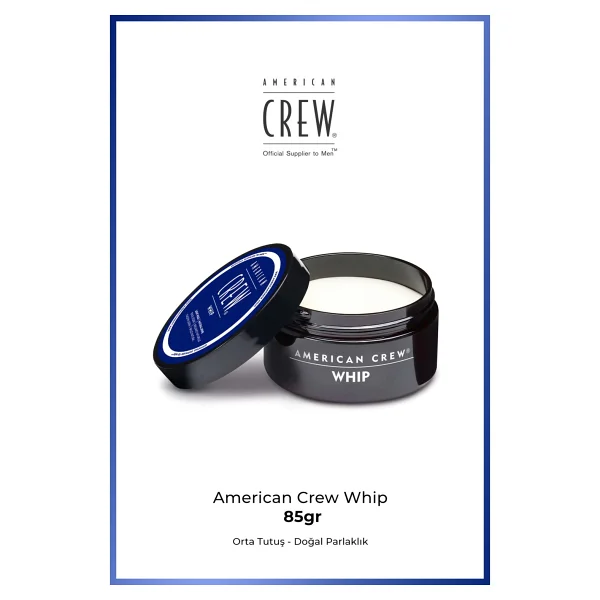 American Crew Whip Hafif Tutuş 85 G Erkek Wax - Görsel 9