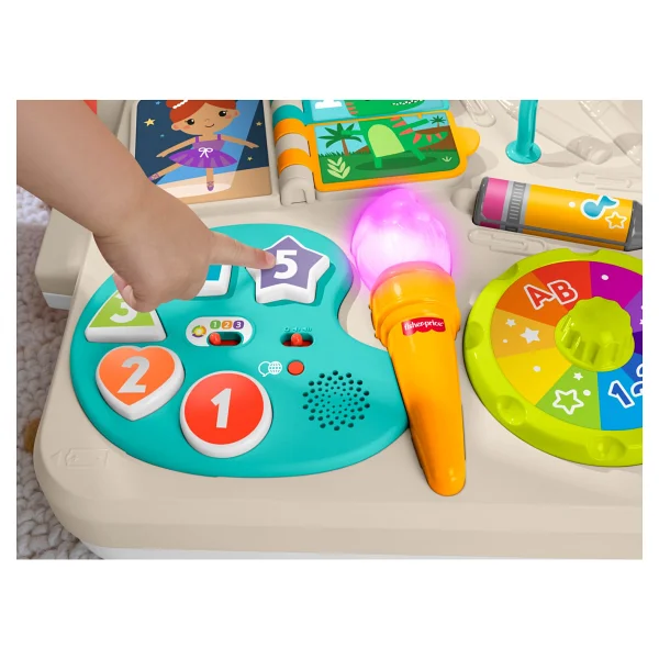 Fisher Price Eğlen Ve Öğren 4'ü 1 Arada Aktivite Ve Çizim Masası Jlm96 - Görsel 6