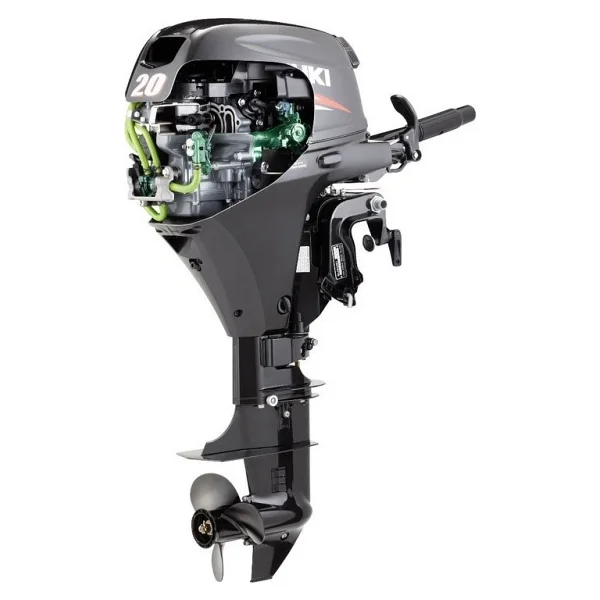 Suzuki 20 Hp Uzun Şaft Manuel&Marşlı 4 Zamanlı Deniz Motoru - Görsel 4