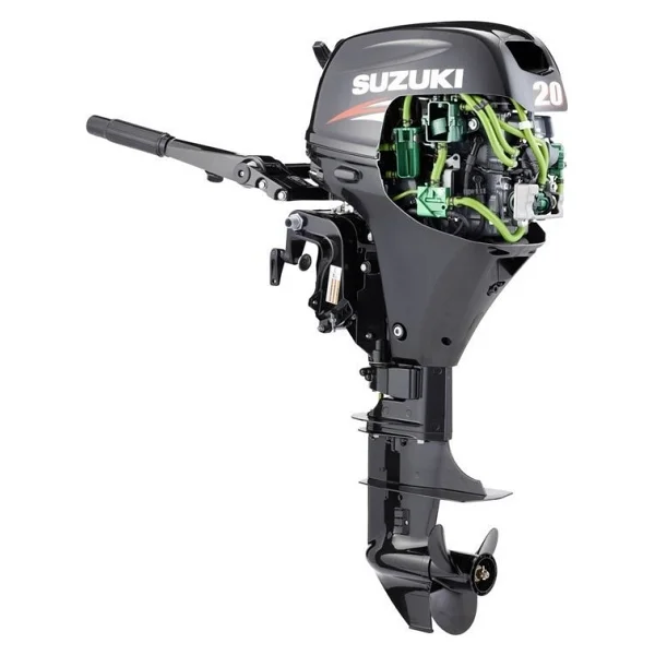 Suzuki 20 Hp Uzun Şaft Manuel&Marşlı 4 Zamanlı Deniz Motoru - Görsel 5