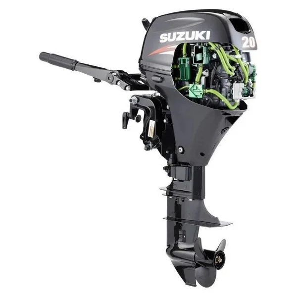 Suzuki 20 Hp Uzun Şaft Marşlı&Remote Kontrol 4 Zamanlı Deniz Motoru - Görsel 8