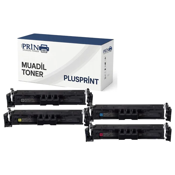 Plusprint Canon I-Sensys MF664CDW Muadil Toner Seti Ekstra Yüksek Baskı - Görsel 6