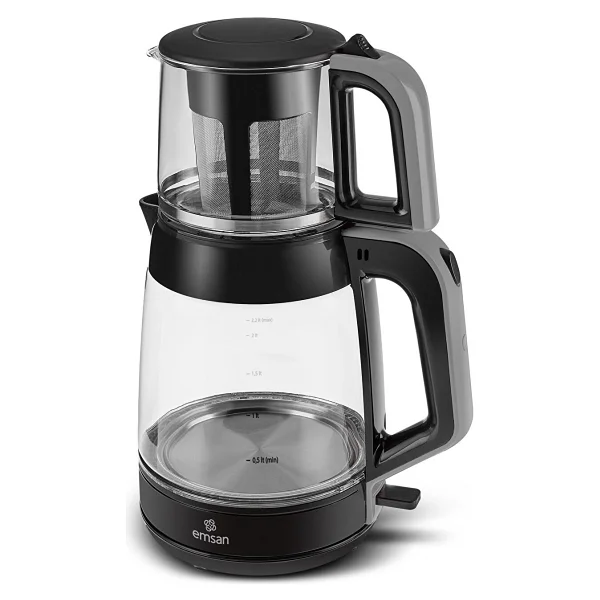 Emsan Glass Tea XL 2in1 1900 W Cam Çay Makinesi - Görsel 2