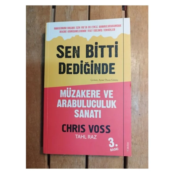 Sen Bitti Dediğinde - Müzakere Ve Arabuluculuk Sanatı - Chris Voss - Görsel 5