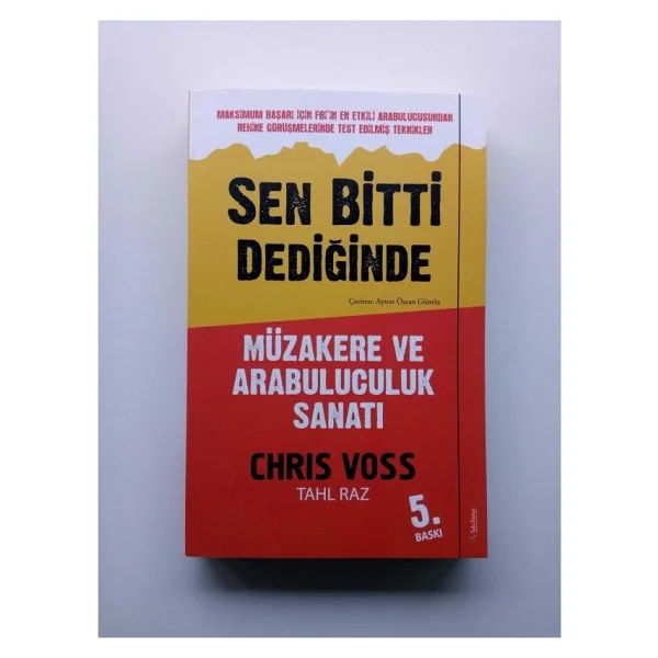 Sen Bitti Dediğinde - Müzakere Ve Arabuluculuk Sanatı - Chris Voss - Görsel 6