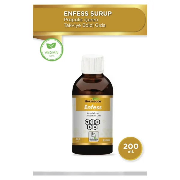 Hekimzade Enfess Propolis Şurup 200 Ml - Görsel 5