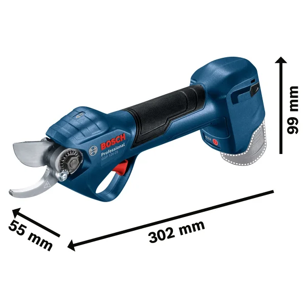 Bosch Ggp 12v-25 25 Mm Çift Akülü 3 Ah Ağaç Budama Makinesi - Görsel 3