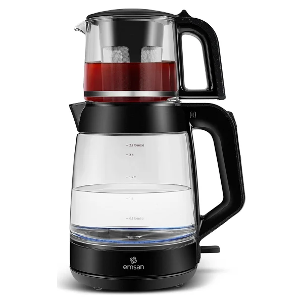 Emsan Glass Tea XL 2in1 1900 W Cam Çay Makinesi - Görsel 5