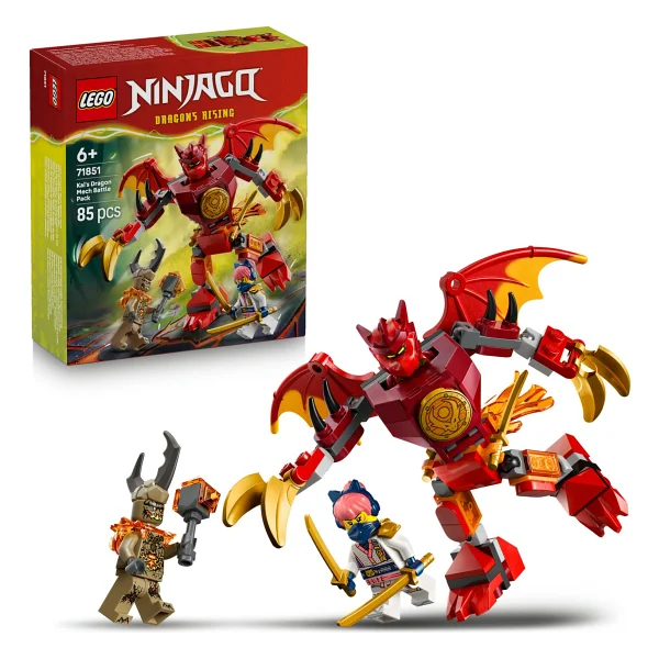 Lego 71851 Ninjago Kai'nin Ejderha Robotu Savaş Paketi - Görsel 3