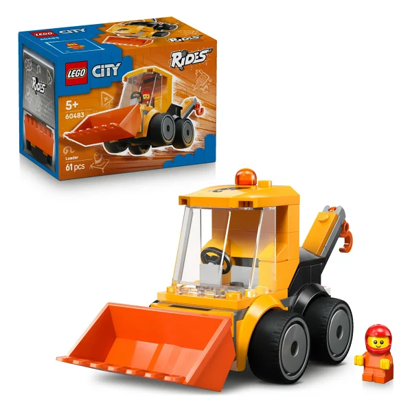 Lego 60483 City Araçlar İnşaat Yükleyicisi - Görsel 8