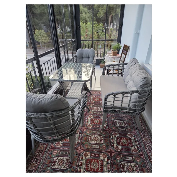 Tu Tienda Kartepe 2+1+1+Sehpa Rattan Bahçe & Balkon Takımı - Görsel 7