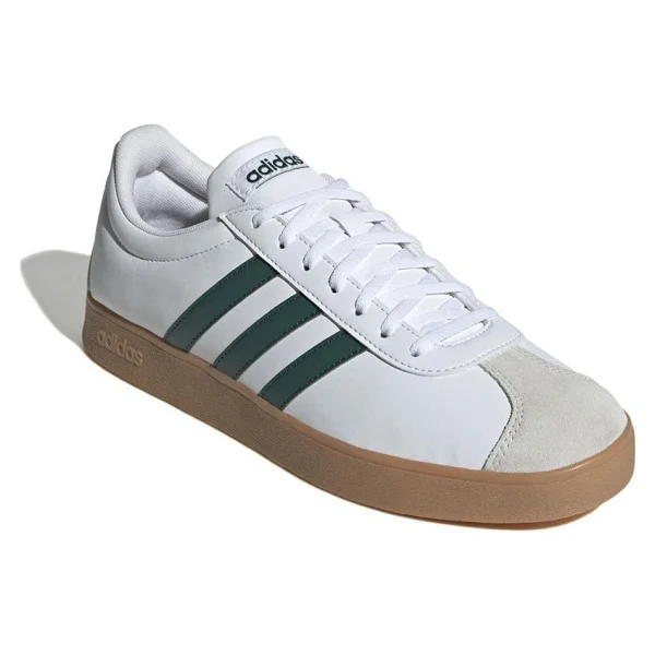 Adidas Vl Court Base Id3710 Beyaz-Yeşil Erkek Spor Ayakkabı - Görsel 8