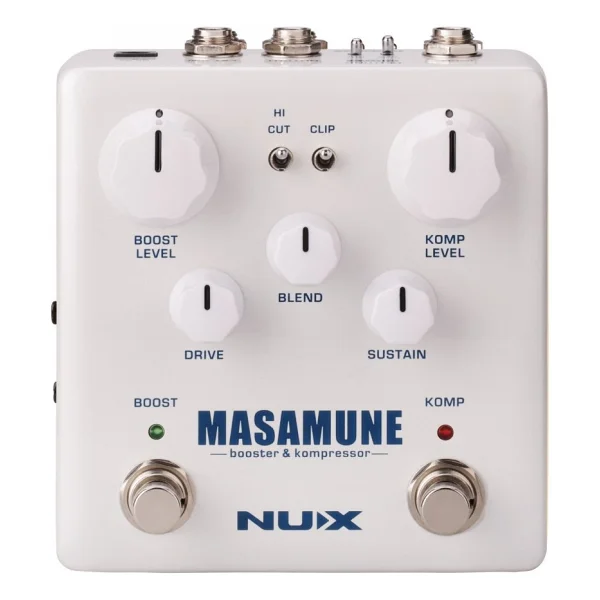 Nux Nbk-5 Masamune Booster & Kompressor Sinyal Güçlendirici Ve Dengeleyici Analog Devre - Görsel 9