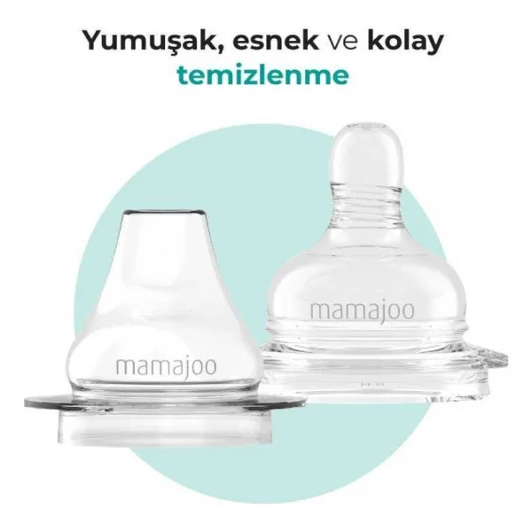 Mamajoo 6 Ay+ Kulplu Alıştırma Biberonu 160 Ml - Görsel 4
