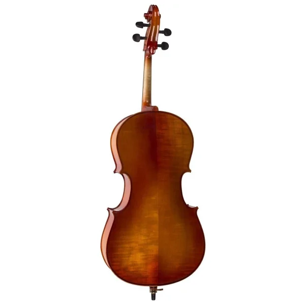 Valencia Ce400mf44 Çello 4/4 French Style (Mat) Ileri Seviye - El Yapımı Hissi - Set - Görsel 2