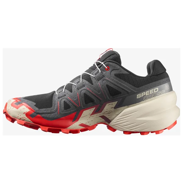 Salomon Speedcross 6 L49225100 Siyah-Kırmızı Erkek Koşu Ayakkabısı - Görsel 7