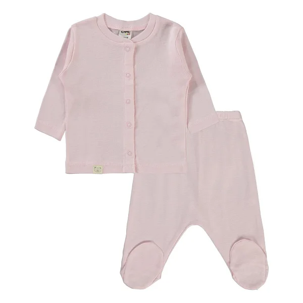 Civil Baby Düz 1-6 Ay Pijama Takımı - Lila 3-6 Ay - Görsel 9