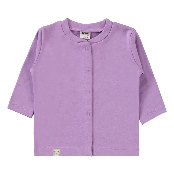 Civil Baby Düz 1-6 Ay Pijama Takımı - Lila 3-6 Ay - Görsel 3