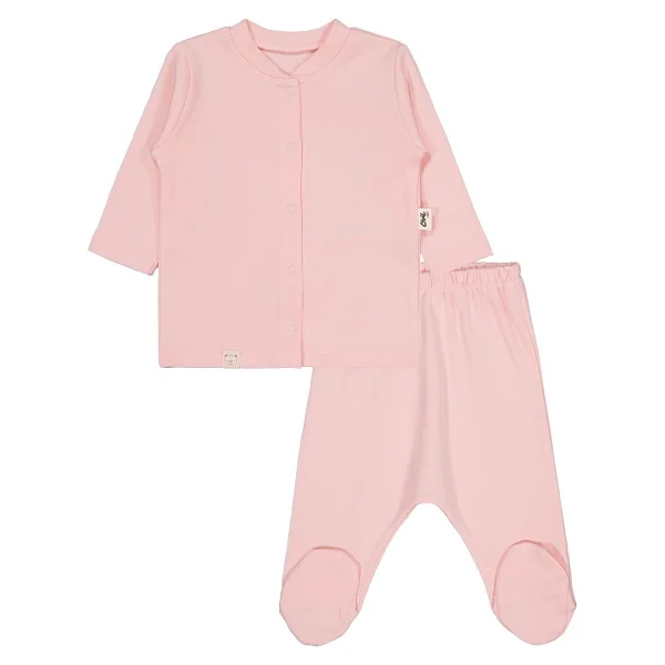 Civil Baby Düz 1-6 Ay Pijama Takımı - Lila 3-6 Ay - Görsel 8