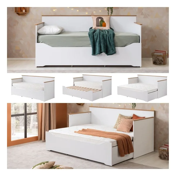 Setay Mobilya Tirilye 80x200 Cm Divan Yavrulu Karyola - Görsel 6