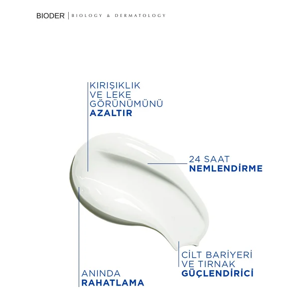 Bioder Yaşlanma, Kırışıklık Ve Leke Karşıtı + Yoğun Nemlendirici + El Ve Tırnak Kremi 3'lü Krem Seti - Görsel 2