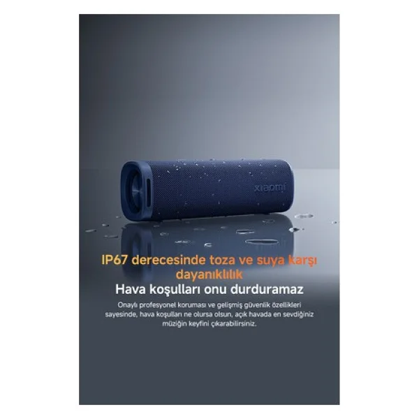 Xiaomi Sound Outdoor Altın Bluetooth Hoparlör - Görsel 8