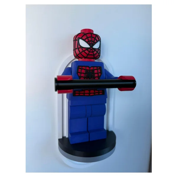Öztürk Makine Tuvalet Kağıdı Tutucu Tuvalet Kağıtlığı Örümcek Model - Büyük Boy-Lego Adam Tuvalet Kağıdı Tutucu Ne - Görsel 7