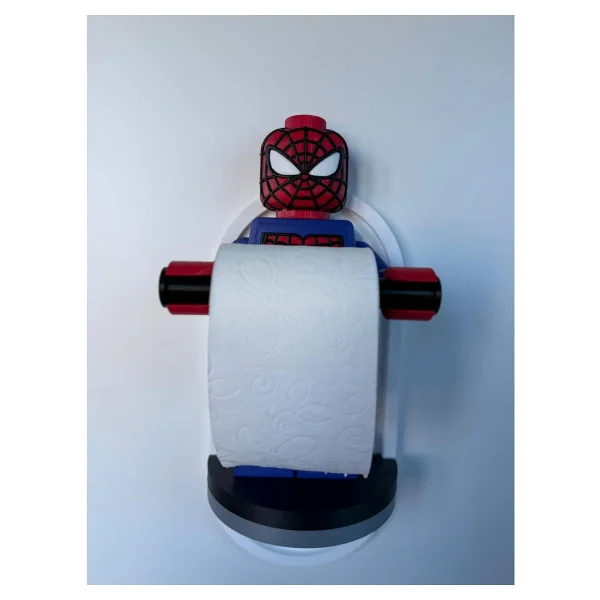Öztürk Makine Tuvalet Kağıdı Tutucu Tuvalet Kağıtlığı Örümcek Model - Büyük Boy-Lego Adam Tuvalet Kağıdı Tutucu Ne - Görsel 5