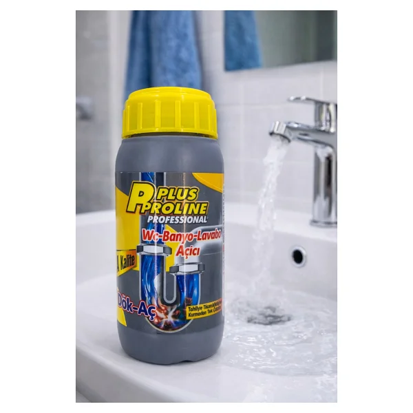 P Plus Proline Plus Proline Dök-Aç Lavabo Banyo Wc Gider Açıcı 500 Gr - Görsel 2