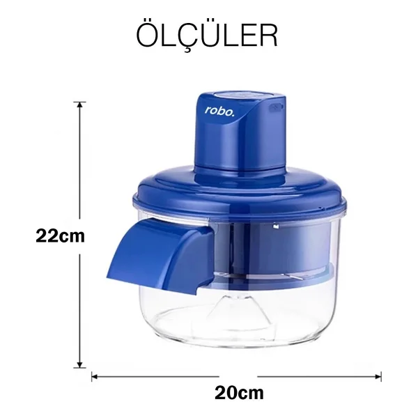 Robo Şarjlı Meyve Ve Sarımsak Soyucu - Görsel 7