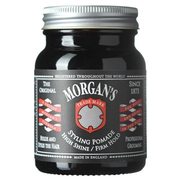 Morgan's Pomade High Shine Firm Hold Pomade Sert Tutuş, Parlaklık Veren Saç Şekillendirici Pomad 100gr - Görsel 4