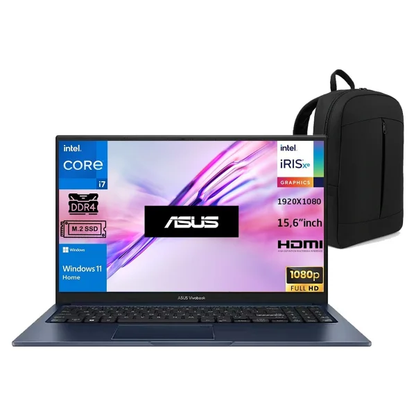 Asus Vivobook 15 X1504va-Bq5456 Core 7 150u 8 GB 512 GB SSD Intel Graphics 15.6" W11p Full HD Notebook - Görsel 4
