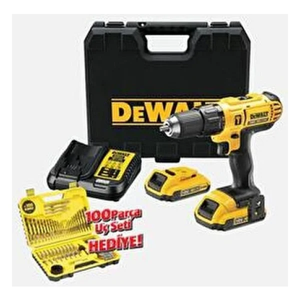 Dewalt Dcd776d2 18 V Çift Akülü 2 Ah Darbeli Matkap - Görsel 2