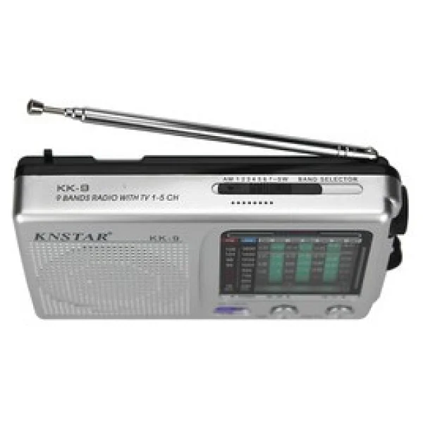By A.D.M Kk9 Tüm Bant Taşınabilir Radyo Çok Fonksiyonlu Mini Radyo Fm - Görsel 5
