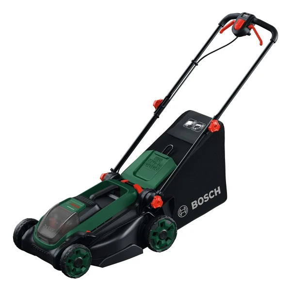 Bosch Rotak 18V2-38 Çift Akülü 4 Ah Çim Biçme Makinesi - Görsel 4