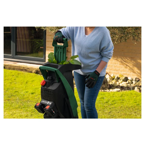 Bosch Universalshredder 2x18v-25 Çift Akülü 4 Ah Dal Öğütme Makinesi - Görsel 4