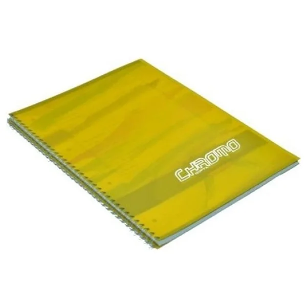 Gıpta Chromo Spiralli A4 80 Yaprak Kareli Defter - Görsel 4