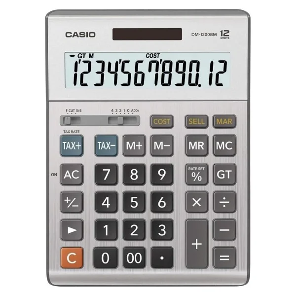 Casio Df-120fm 12 Haneli Masaüstü Hesap Makinesi - Görsel 2