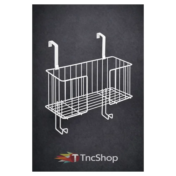 Tncpatishop Kapı Arkası Ütü Ve Ütü Masası Askısı Ütü Düzenleyici Raf Ayarlanabilir Organizer Ütü Askılığı Beyaz - Görsel 5